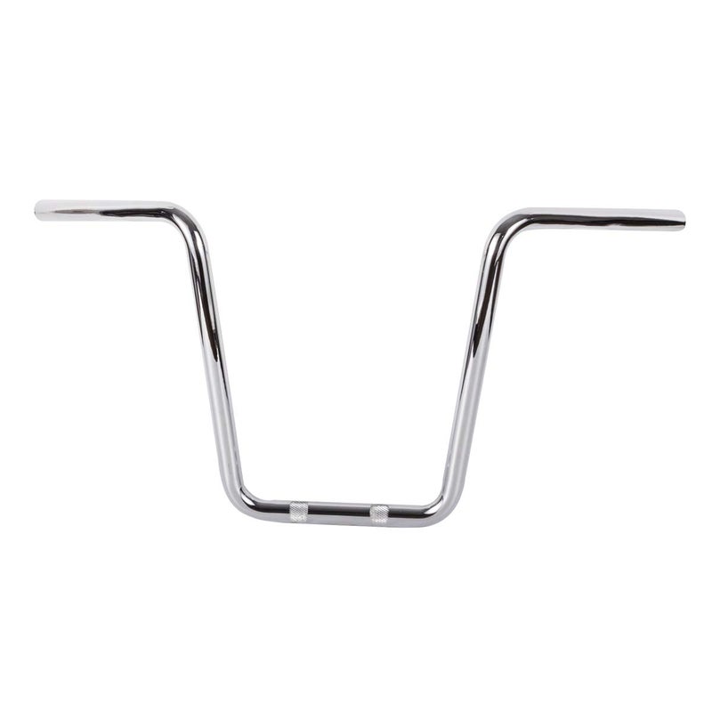 CELOMT 14'' Rise 1'' Ape Hanger HandleBars Fit Harley Street Bob Sportster XL 883 1200 Street Bob Fat Boy Shadow Intruder Vulcan Road Star Drag Star Volusia Custom Application Chrome - Image 2